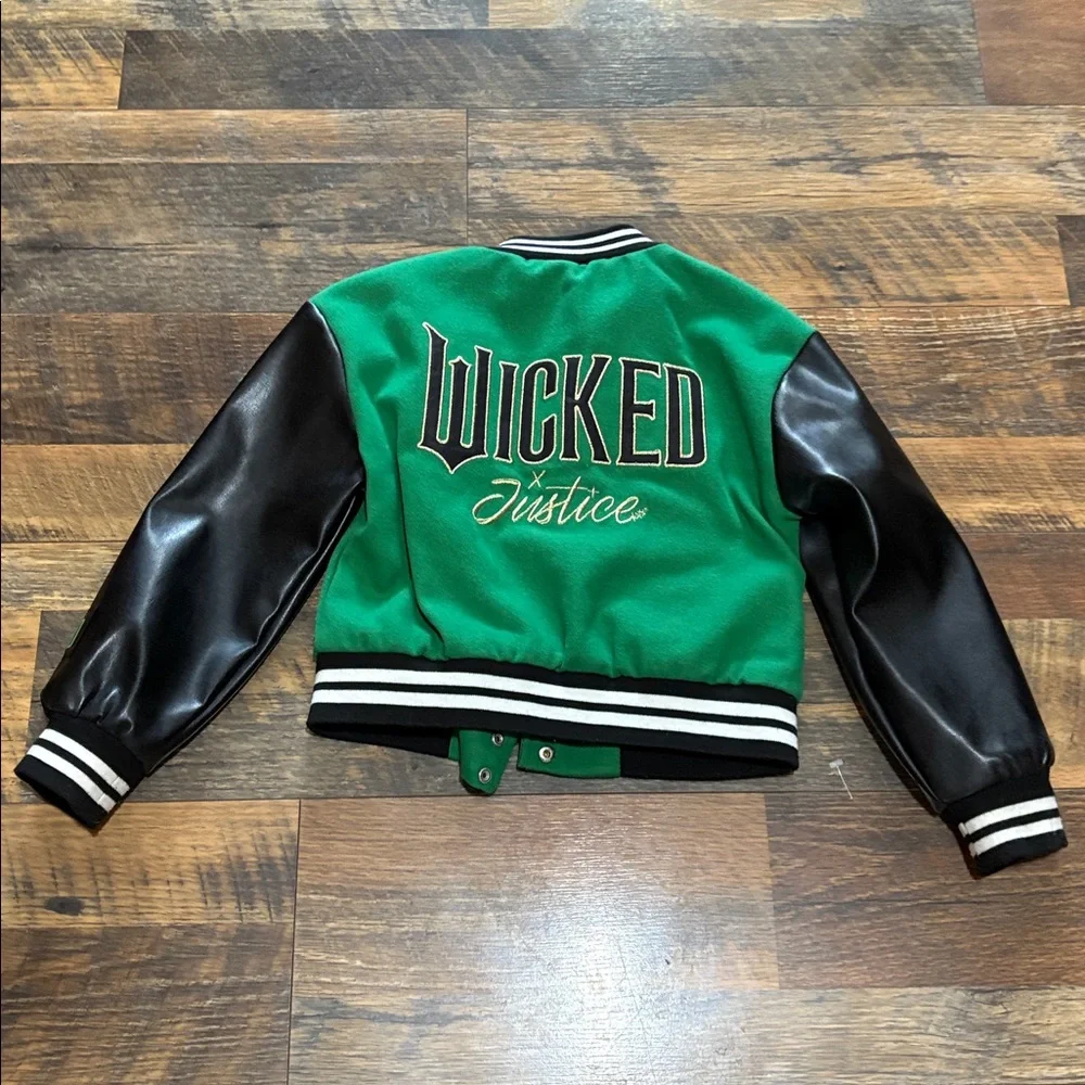 Justice‎ X Wicked Girls Varsity Jacket Size xs 4-5